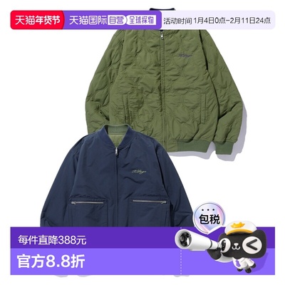 1h可退 日本直邮XLARGE 男女同款 双面穿 夹克 原创quilting设计