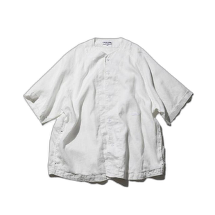 1h可退 日本直邮官方授权 CAHLUMN Linen Baseball Shirt 长谷川