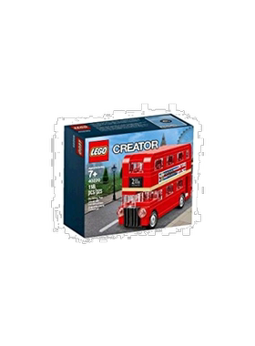 自营｜LEGO乐高积木创造者双层伦敦巴士40220小颗粒拼插玩
