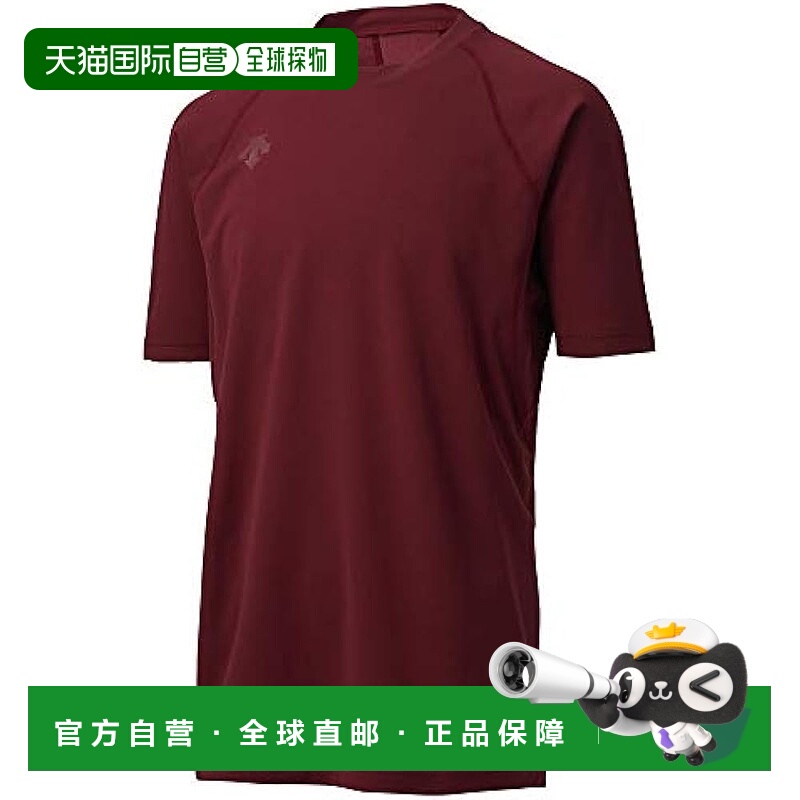 【日本直邮】迪桑特 青年圆半袖棒球队服130cm红色 JSTD-721