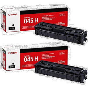 【日本直邮】CANON佳能复印机配件替换用墨粉黑色2个装 CRG-045H