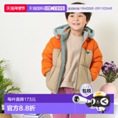 儿童中棉防风可双面穿短外套 1h可退 日本直邮BREEZE J502915