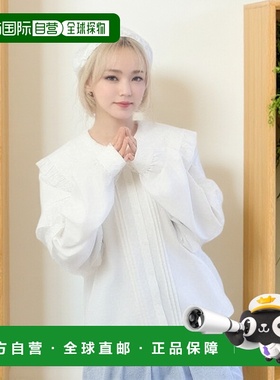 1h可退 日本直邮Whinny 女士大领口泡泡袖上衣 WH25SM04L0003蕾丝