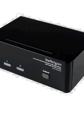 【日本直邮】Startech.com连接转换器2端口DVI/VGA兼容KVM切换器