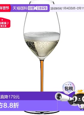 日本直邮【】RIEDEL醴铎香槟杯FATTO A MANO甲州橙445ml 4900/28O