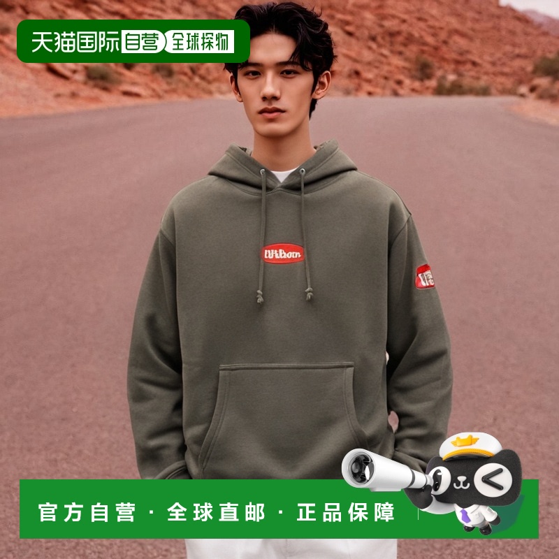 日本直邮 Wilson 棒球服（男装） 套头连帽衫/PULLOVER HOODIE (W