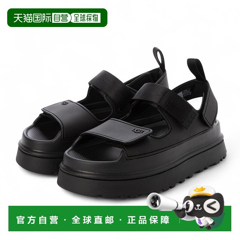 日本直邮UGG 金色光芒凉鞋（黑色）