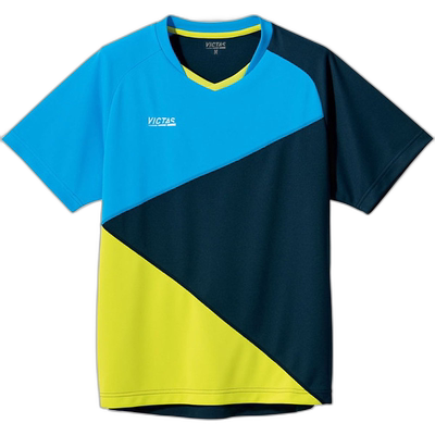 日本直邮VICTAS 短袖色块比赛衫 COLOR BLOCK GS 乒乓球 612103-5