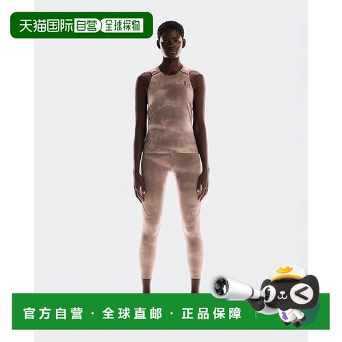 日本直邮On 运动印花女士跑步背心昂跑