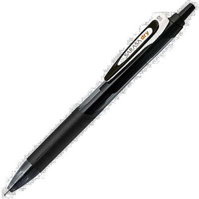 【日本直邮】斑马牌ZEBRA SARASA DRY系列凝胶圆珠笔0.5 黑色 10