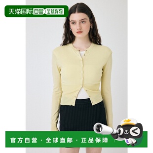 SWITCHING针织开衫 日本直邮MOUSSY WAIST