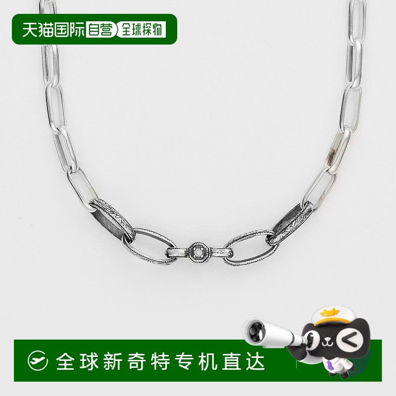 日潮跑腿Agete阿卡朵 银钻石项链 13244116013