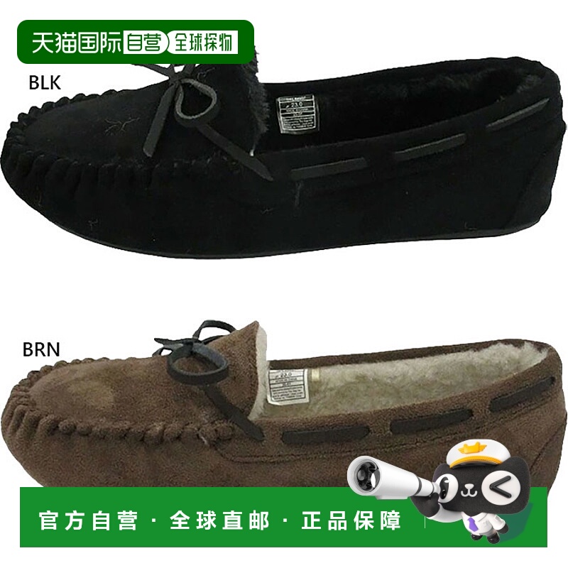 日本直邮GAP 女士蓬松休闲莫卡辛鞋羊毛和羽毛衬里保暖舒适 (GPL8