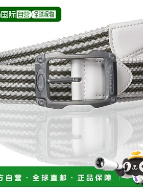 【日本直邮】OAKLEY欧克利 男士两面腰带14.0 白色FOS900228弹力