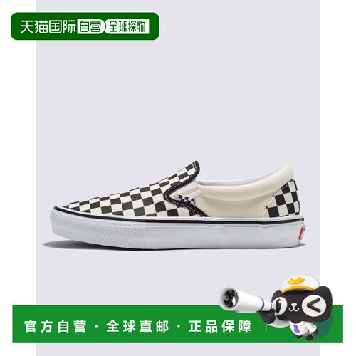 日本直邮Vans slip-on Skate Classics 帆布 经典 夏季 棋盘格 一