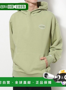 日本直邮Guess Downtown Embroidered Snap连帽卫衣 [GU1432EM282