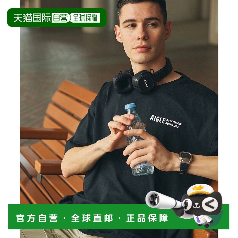 日本直邮AIGLE 大码背部印花 logo