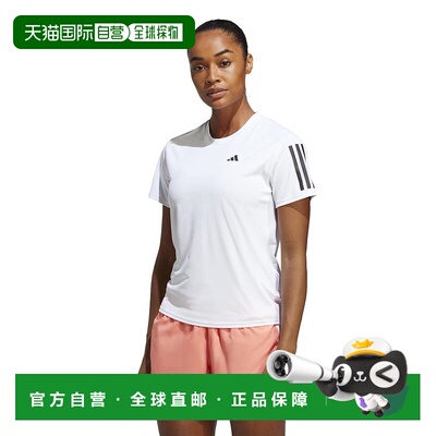 日本直邮adidas-阿迪达斯（妇女）拥有跑步短袖T恤BSO30-IC5189