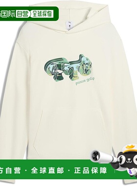 【日本直邮】彪马 男士 Golf X PTC 连帽衫 629568 白色长袖