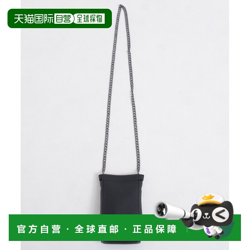 1h可退 日本直邮SILVER BULLET 男女同款PU皮质链条斜挎包 32H807