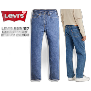 LEVIS 565 97 宽松直筒 MIDIUM INDIGO 24H2331 a7221000