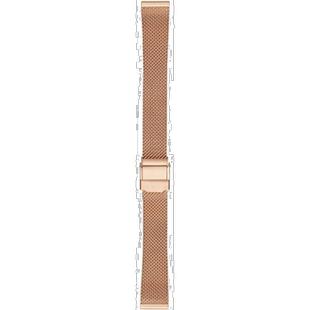 【日本直邮】SKAGEN诗格恩手表配件手表14mm腕表手表替换用表带玫