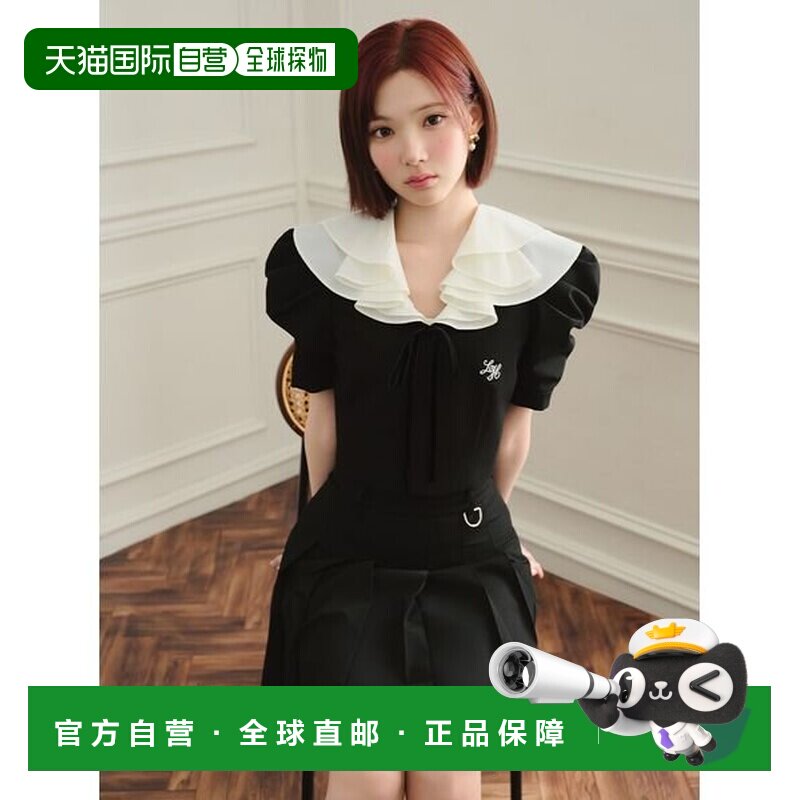 日本直邮LILY BROWN与Hearts2Hearts联名款百褶裙半身裙a字裙