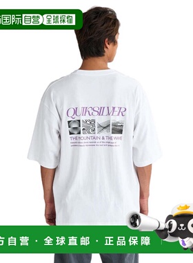 日本直邮Quiksilver 男士 INTERCONNECT ST 半袖T恤 25SPQST25100