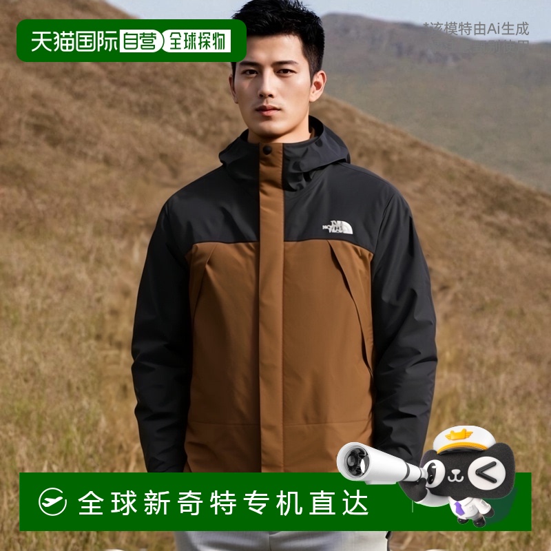 日本直邮The North Face 防水夹克硬壳男士 射击户外服装外套登山