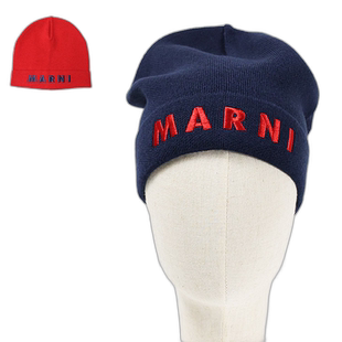 日本直邮 MARNI 无檐便帽针织帽无檐便帽帽子防寒儿童女士成人 M0