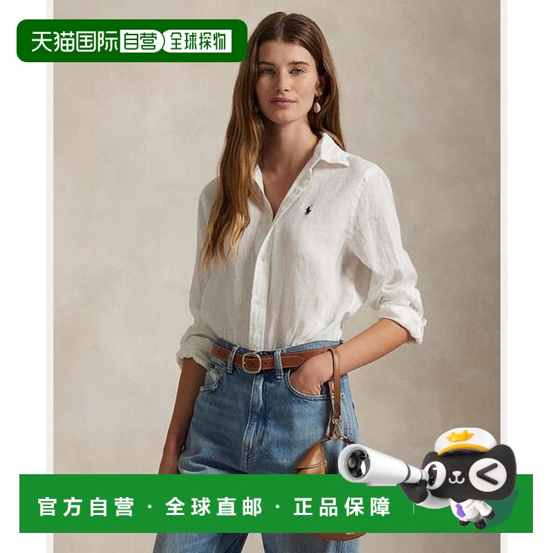 日本直邮RALPH LAUREN拉夫劳伦女款新款短袖衬衫长袖WMPOSHTNDO20
