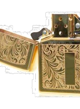 日本直邮ZIPPO 煤油打火机不含油实心铜系列 Venetian 352B #352b