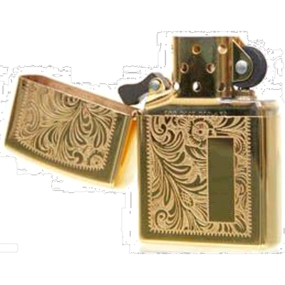 日本直邮ZIPPO 煤油打火机不含油实心铜系列 Venetian 352B #352b