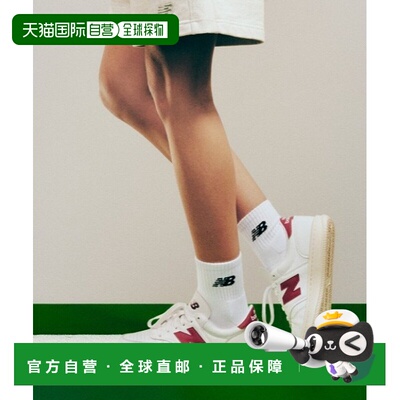 日本直邮New Balance 男女同款 天然皮革复古运动鞋 T500 CT500LP