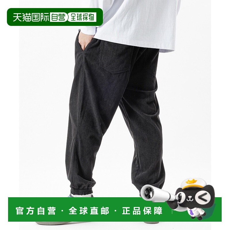1h可退 日本直邮FREAK'S STORE 男士秋冬限定灯芯绒锥形休闲裤 12