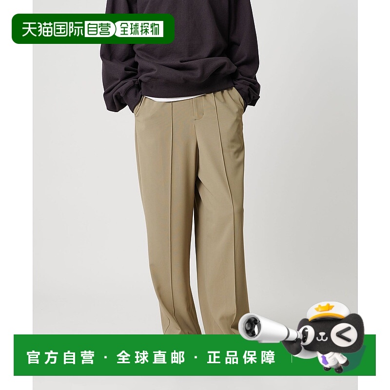 1h可退 日本直邮NICE WEATHER 女士宽松直筒易打理休闲裤 9214600