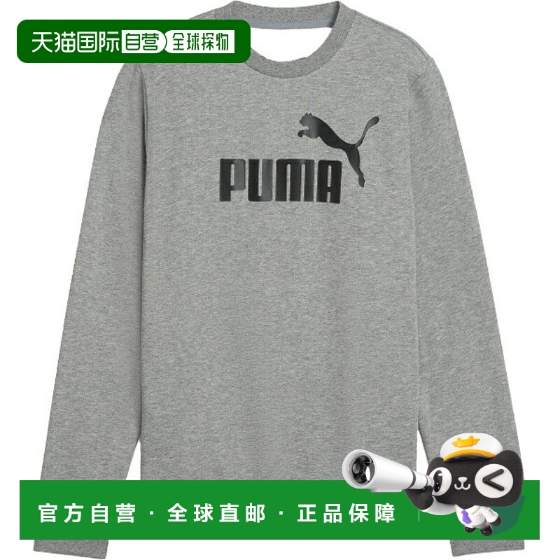 日本直邮PUMA ESS No.1 Logo 圆领套头运动衫Crew Sweatshirt TR