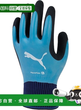 【日本直邮】彪马工作手套 PG-1318 1双 天然橡胶 蓝色防水