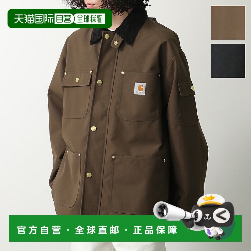 日本直邮Carhartt 尼龙夹克 CLAPTON JACKET I034424 男士教练夹