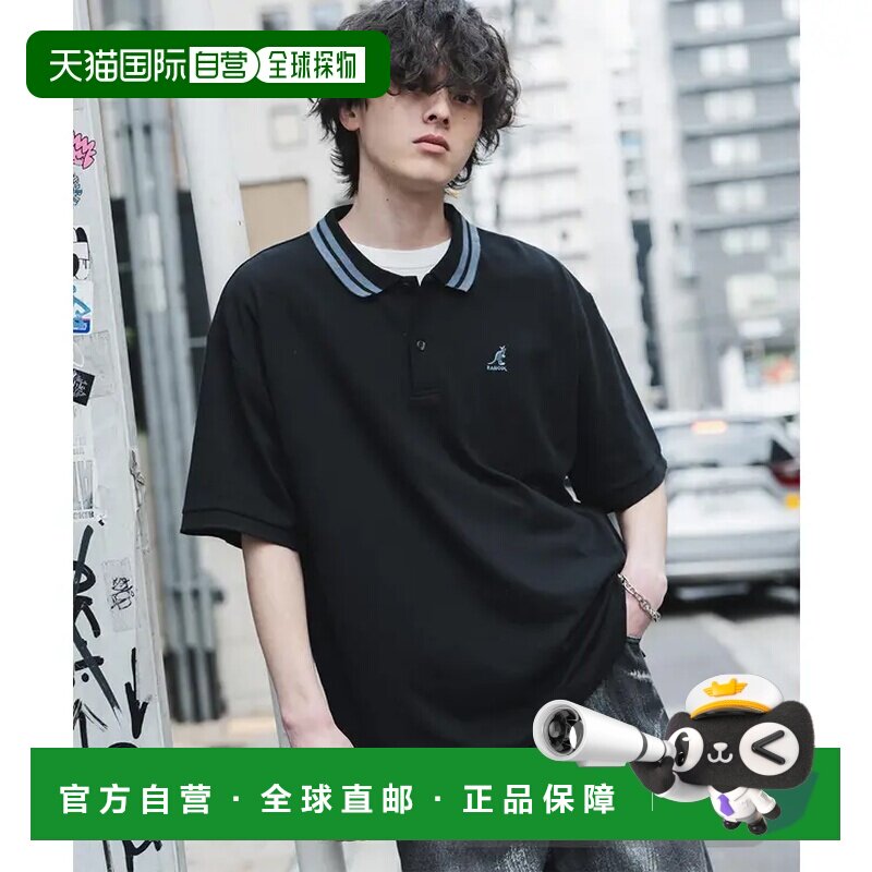 日本直邮KANGOL 短袖 Polo 衫 接触冷感运动服图片