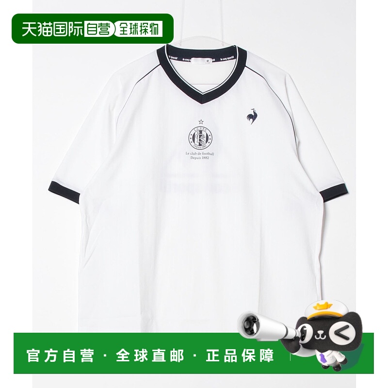 1h可退 日本直邮le coq sportif 男士运动风格短袖T恤 LT5SHS43M
