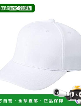 【日本直邮】ASICS 鸭舌帽/6方3123A340白色FM(55~59cm)亚瑟士