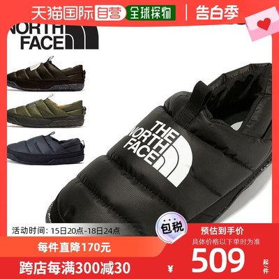 日本直邮THE NORTH FACE Nuptse Down Mules Down 一脚蹬防寒鞋保