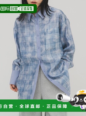 1h可退 日本直邮KBF 女装 透视叠层衬衫 宽松设计 春夏新款 KB261