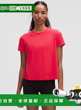 日本直邮 lululemon 训练经典版型半袖针织衫 LW3IVMS速干上衣