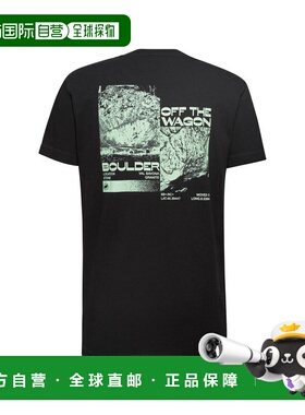 日潮跑腿MAMMUT猛犸象 Massone T恤旅行车 black L1017-05203o