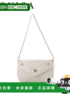 日本直邮Monica 女士单肩包带小袋黑色白色灰色MONI-1034