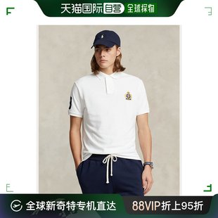 定制修身 版 Lauren 男士 Ralph 三马标志网眼Polo衫 日本直邮Polo