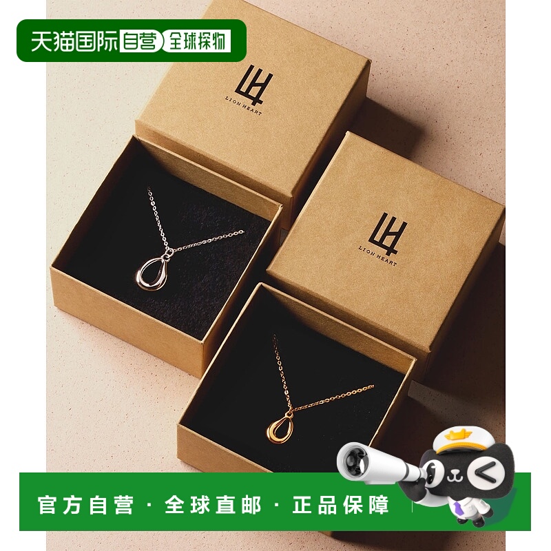 1h可退 日本直邮LION HEART 不锈钢男女同款项链 03NE070吊坠
