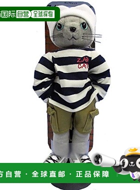 【日本直邮】Ndi ZAP CAT猫咪毛绒公仔HANA S